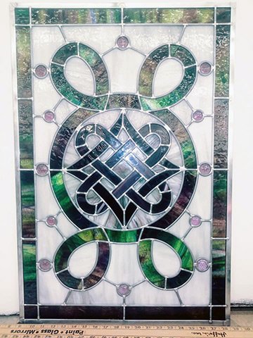 celtic-stained-glass-panel